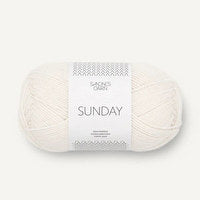 Sandnes Garn Sunday, #1 Fingering Weight