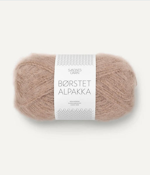 Sandnes Garn, Borstet Alpakka, 96% Brushed alpaca and 4% Nylon