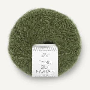 Sandnes Garn, Tynn Silk Mohair, 57% mohair, 28% silk and 15% wool