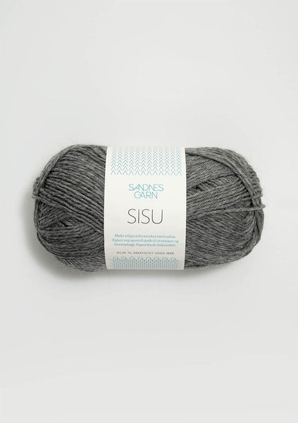 Sandnes Garn, Sisu, 80% Wool, 20% Nylon, #1 Fingering