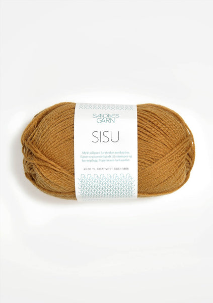 Sandnes Garn, Sisu, 80% Wool, 20% Nylon, #1 Fingering