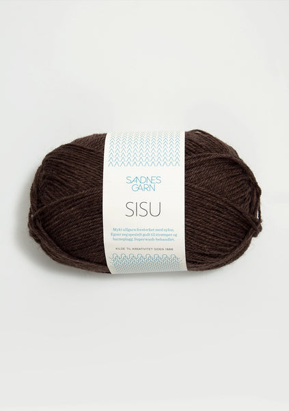 Sandnes Garn, Sisu, 80% Wool, 20% Nylon, #1 Fingering