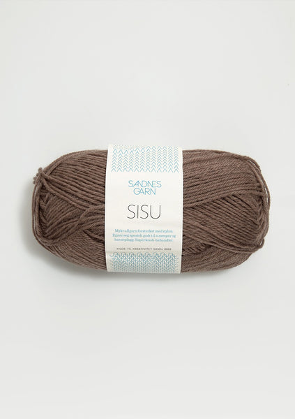 Sandnes Garn, Sisu, 80% Wool, 20% Nylon, #1 Fingering