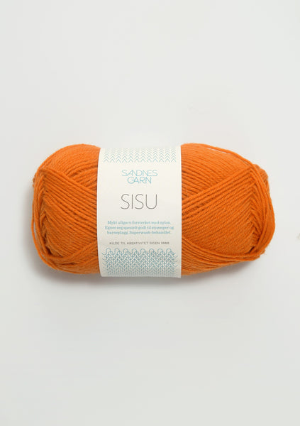Sandnes Garn, Sisu, 80% Wool, 20% Nylon, #1 Fingering