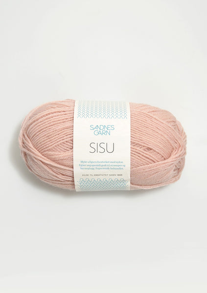 Sandnes Garn, Sisu, 80% Wool, 20% Nylon, #1 Fingering