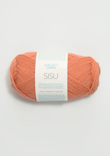 Sandnes Garn, Sisu, 80% Wool, 20% Nylon, #1 Fingering