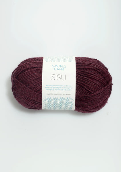 Sandnes Garn, Sisu, 80% Wool, 20% Nylon, #1 Fingering