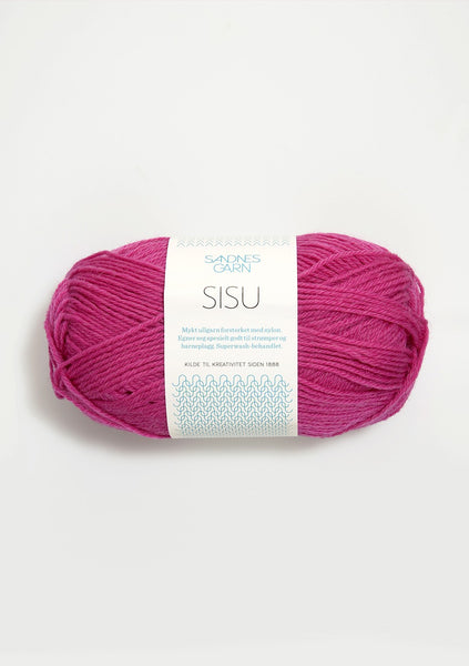 Sandnes Garn, Sisu, 80% Wool, 20% Nylon, #1 Fingering