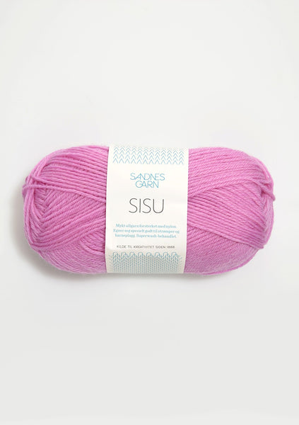 Sandnes Garn, Sisu, 80% Wool, 20% Nylon, #1 Fingering