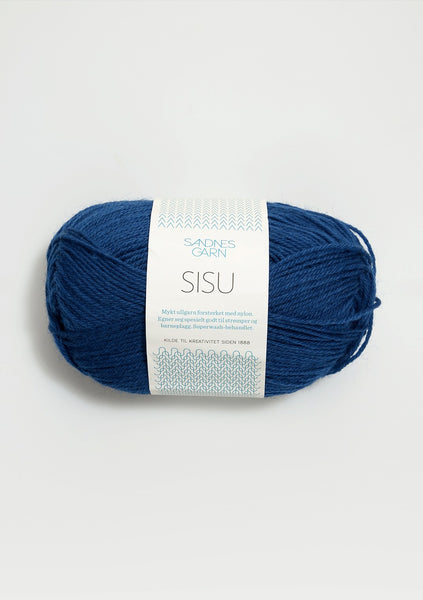 Sandnes Garn, Sisu, 80% Wool, 20% Nylon, #1 Fingering