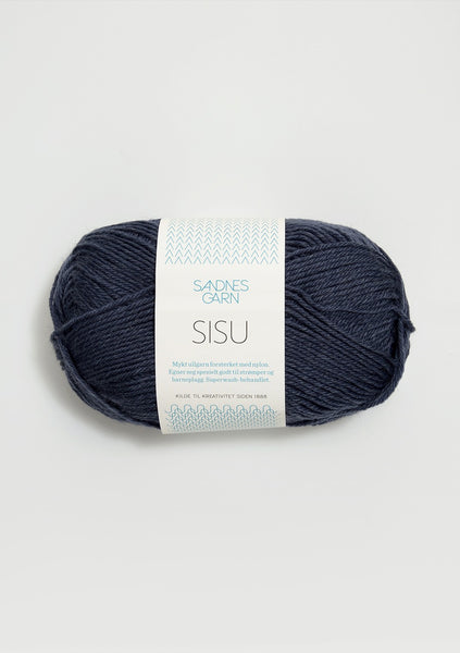 Sandnes Garn, Sisu, 80% Wool, 20% Nylon, #1 Fingering