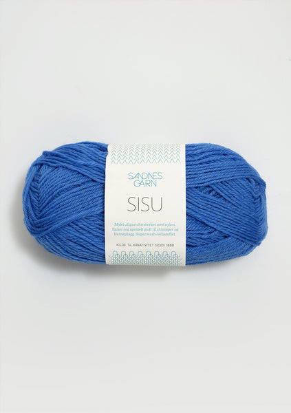 Sandnes Garn, Sisu, 80% Wool, 20% Nylon, #1 Fingering