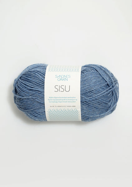 Sandnes Garn, Sisu, 80% Wool, 20% Nylon, #1 Fingering