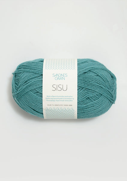 Sandnes Garn, Sisu, 80% Wool, 20% Nylon, #1 Fingering