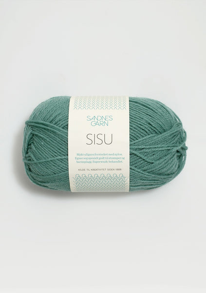 Sandnes Garn, Sisu, 80% Wool, 20% Nylon, #1 Fingering