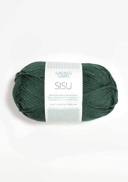 Sandnes Garn, Sisu, 80% Wool, 20% Nylon, #1 Fingering