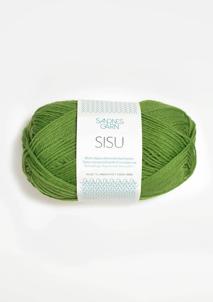 Sandnes Garn, Sisu, 80% Wool, 20% Nylon, #1 Fingering