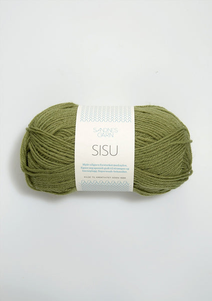 Sandnes Garn, Sisu, 80% Wool, 20% Nylon, #1 Fingering