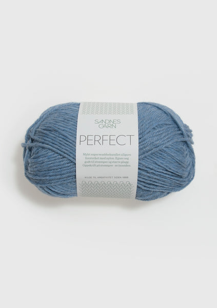 Sandnes Garn, Perfect, 85% Wool, 15% Nylon, DK Weight