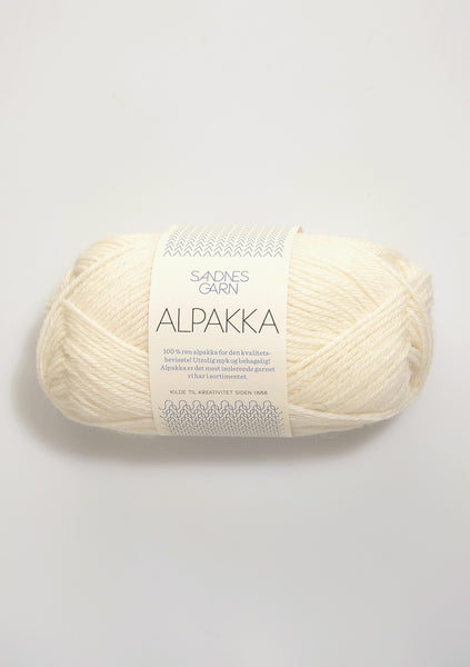 Sandnes Garn, Alpakka, 100% Pure Alpaca, DK #3 Weight (light)