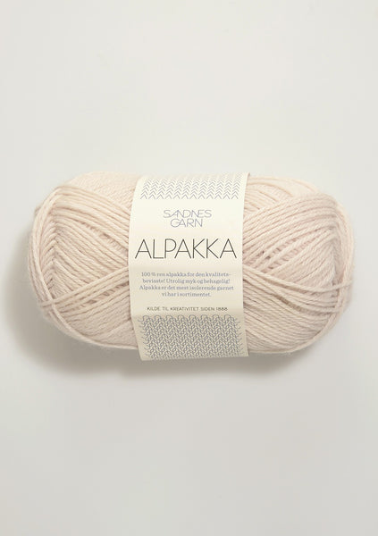 Sandnes Garn, Alpakka, 100% Pure Alpaca, DK #3 Weight (light)