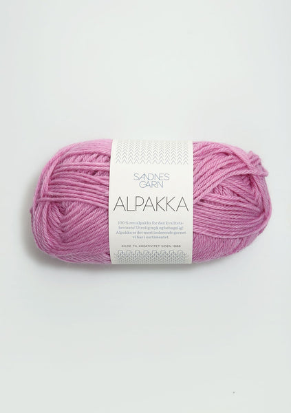 Sandnes Garn, Alpakka, 100% Pure Alpaca, DK #3 Weight (light)