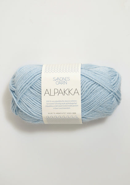 Sandnes Garn, Alpakka, 100% Pure Alpaca, DK #3 Weight (light)