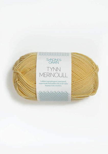 Sandnes Garn, Tynn Merinoull, 100% Merino Wool, Superwash, Fingering Weight #1
