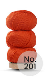 Geilsk Tyk Uld, 100% Organic Merino Wool, DK Weight #3