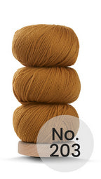 Geilsk Tyk Uld, 100% Organic Merino Wool, DK Weight #3