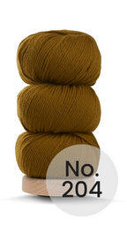 Geilsk Tyk Uld, 100% Organic Merino Wool, DK Weight #3