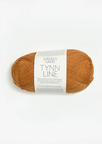 Sandnes Garn, TYNN LINE, 53% Cotton, 33% Viscose, 14% Linen, Fingering Weight #1