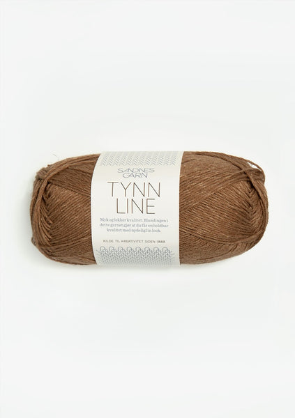 Sandnes Garn, TYNN LINE, 53% Cotton, 33% Viscose, 14% Linen, Fingering Weight #1