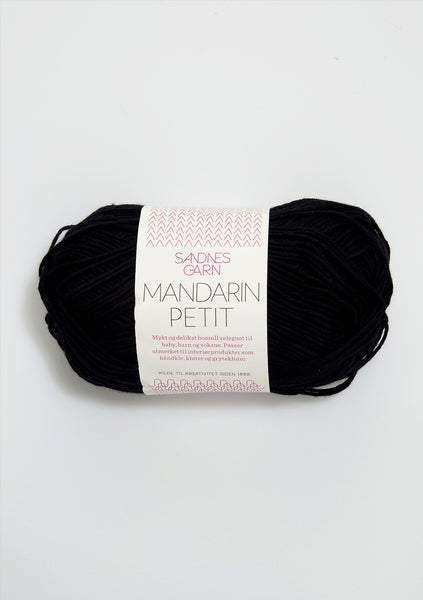 Sandnes Garn, Mandarin Petit, 100% Egyptian Cotton, Fingering #1