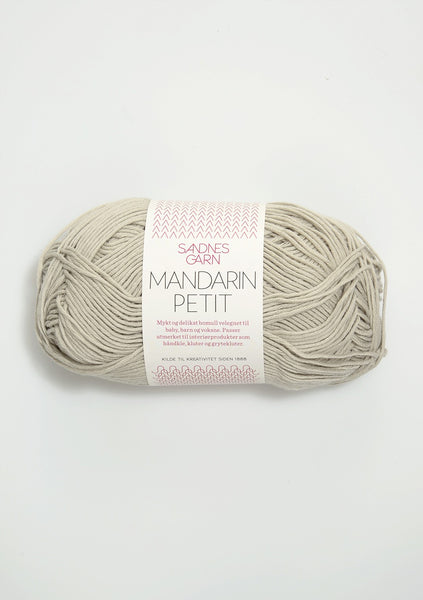 Sandnes Garn, Mandarin Petit, 100% Egyptian Cotton, Fingering #1