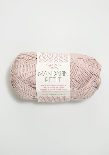 Sandnes Garn, Mandarin Petit, 100% Egyptian Cotton, Fingering #1