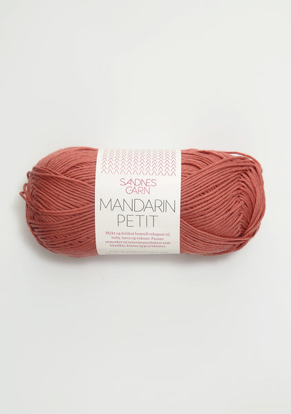 Sandnes Garn, Mandarin Petit, 100% Egyptian Cotton, Fingering #1