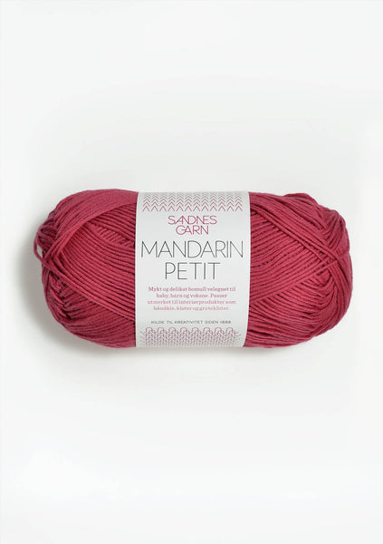 Sandnes Garn, Mandarin Petit, 100% Egyptian Cotton, Fingering #1