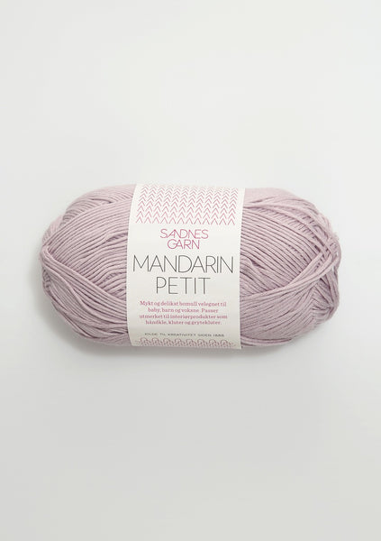 Sandnes Garn, Mandarin Petit, 100% Egyptian Cotton, Fingering #1
