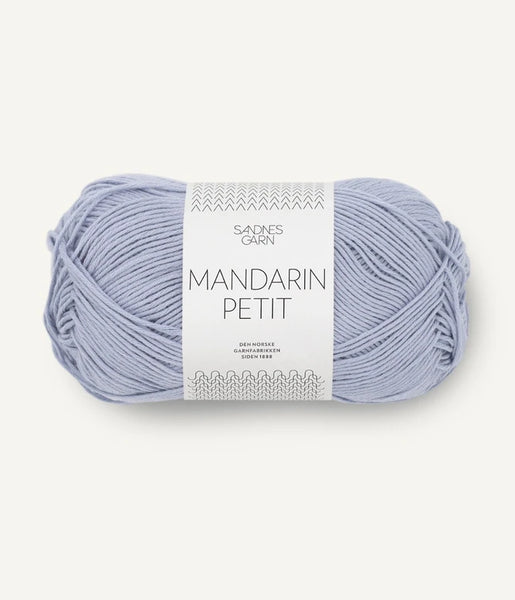 Sandnes Garn, Mandarin Petit, 100% Egyptian Cotton, Fingering #1