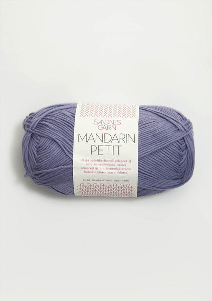 Sandnes Garn, Mandarin Petit, 100% Egyptian Cotton, Fingering #1