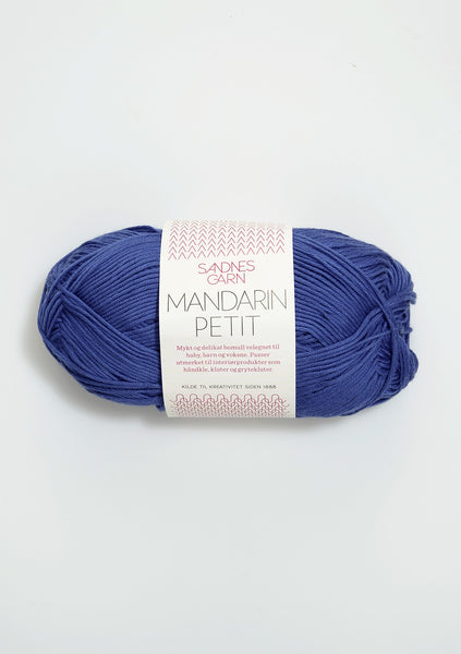 Sandnes Garn, Mandarin Petit, 100% Egyptian Cotton, Fingering #1