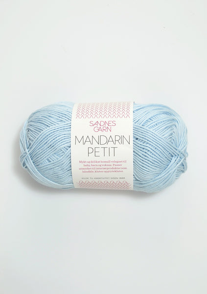 Sandnes Garn, Mandarin Petit, 100% Egyptian Cotton, Fingering #1