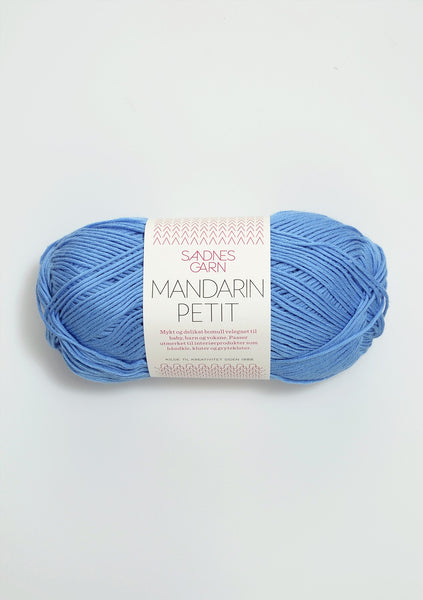 Sandnes Garn, Mandarin Petit, 100% Egyptian Cotton, Fingering #1