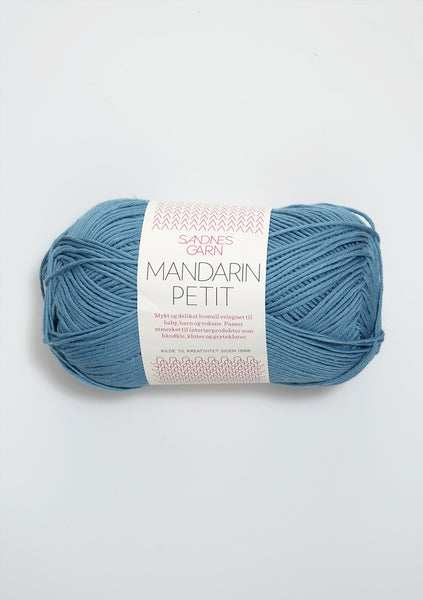 Sandnes Garn, Mandarin Petit, 100% Egyptian Cotton, Fingering #1