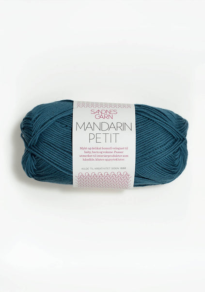 Sandnes Garn, Mandarin Petit, 100% Egyptian Cotton, Fingering #1