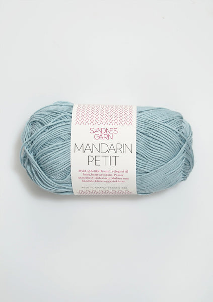 Sandnes Garn, Mandarin Petit, 100% Egyptian Cotton, Fingering #1