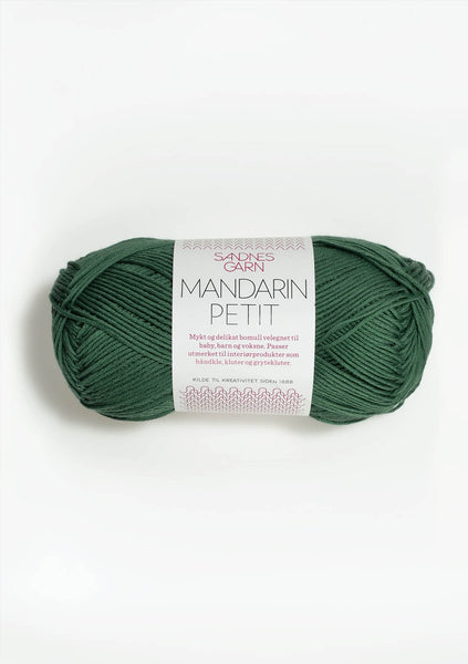 Sandnes Garn, Mandarin Petit, 100% Egyptian Cotton, Fingering #1