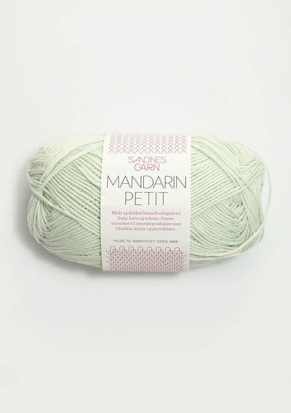 Sandnes Garn, Mandarin Petit, 100% Egyptian Cotton, Fingering #1