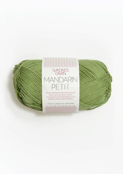 Sandnes Garn, Mandarin Petit, 100% Egyptian Cotton, Fingering #1
